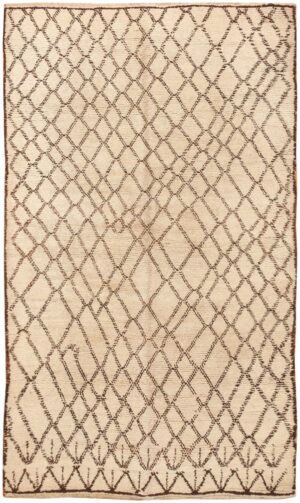 Vintage Moroccan Rug 47107 Detail/Large View
