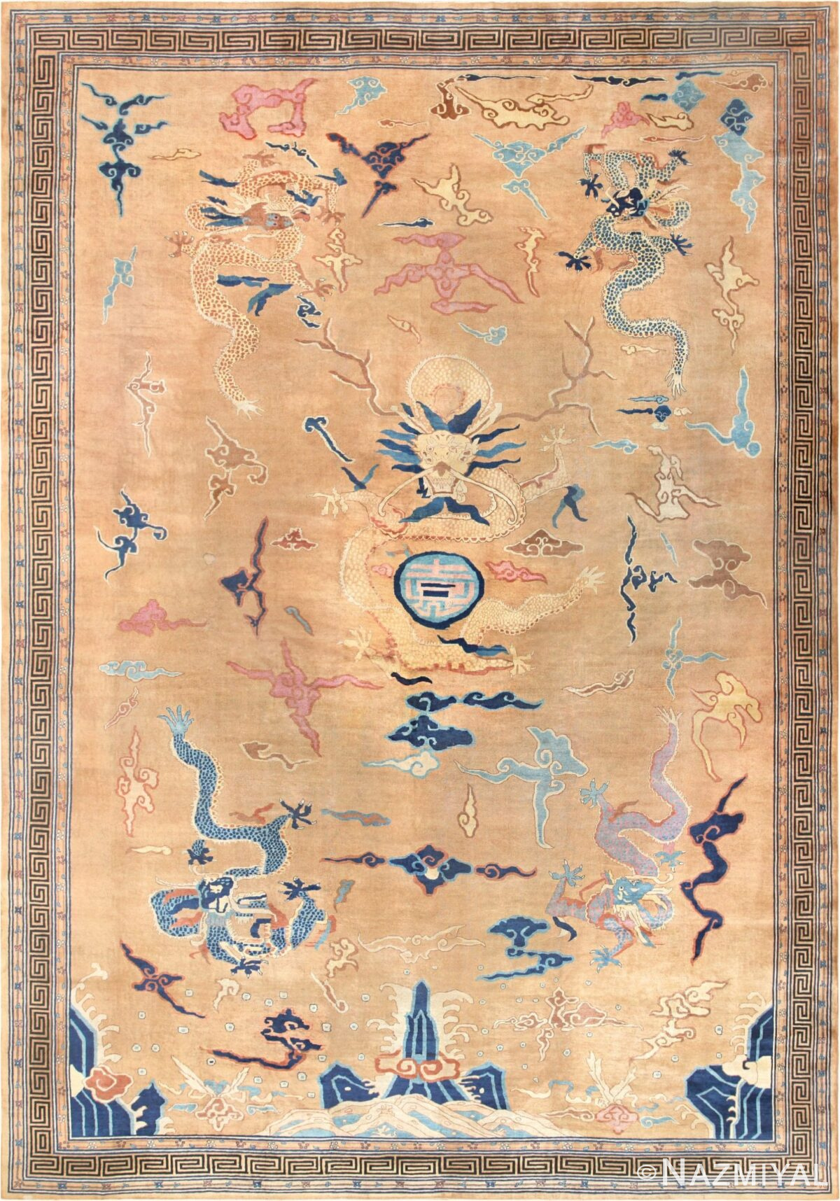Chinese Art Deco Rug 46621 Detail/Large View