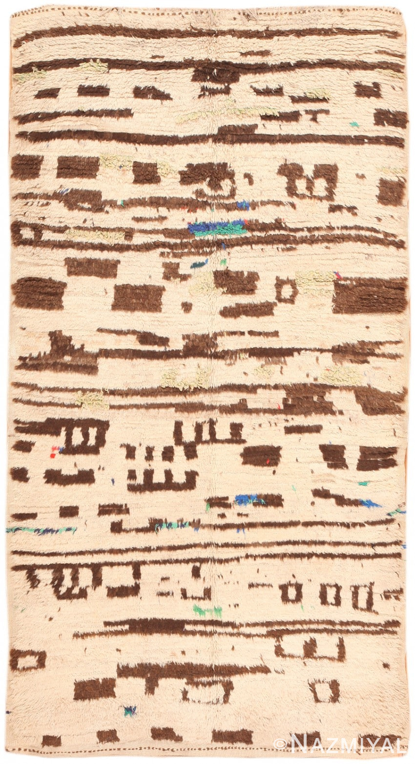 Vintage Moroccan Rug 47188 Detail/Large View