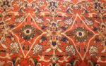 antique persian sultanabad carpet 47267 green Nazmiyal