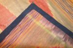 antique silk Uzbek Ikat textile embroidery 47242 weave Nazmiyal