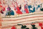 vintage moroccan rug 47216 fringes Nazmiyal