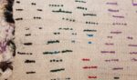 vintage moroccan rug 47216 weave Nazmiyal
