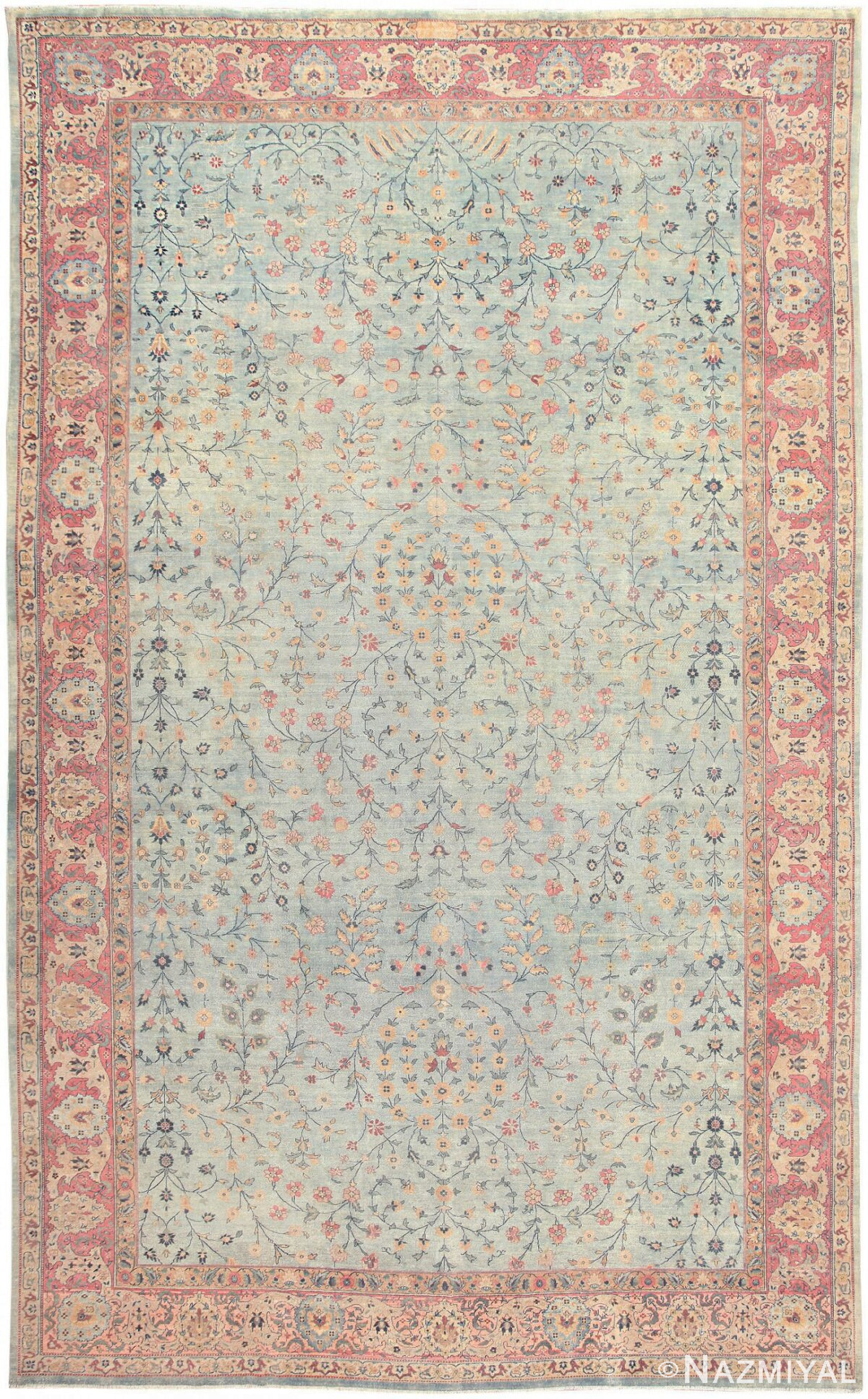 Antique Indian Carpet 46912 Nazmiyal Antique Rugs