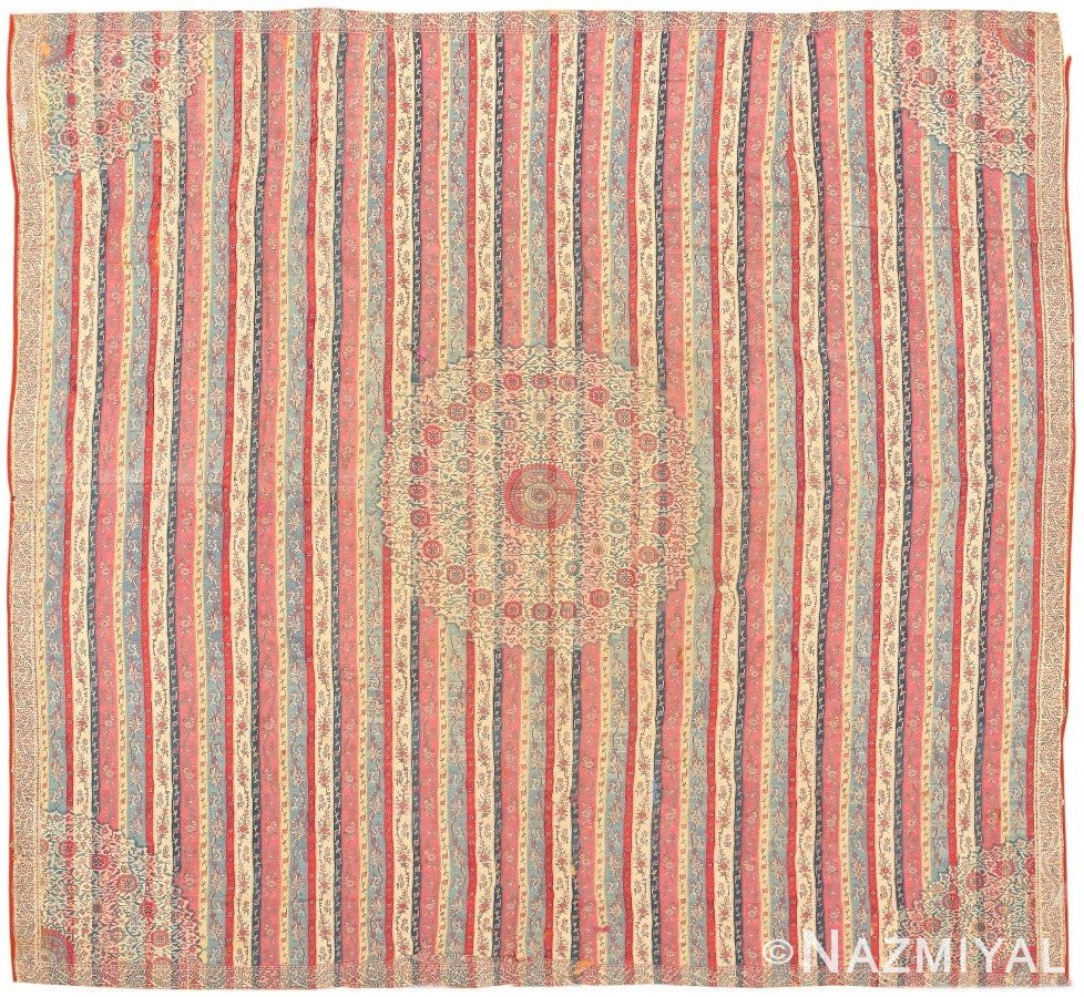 Antique Indian Moon Shawl 47234 Detail/Large View