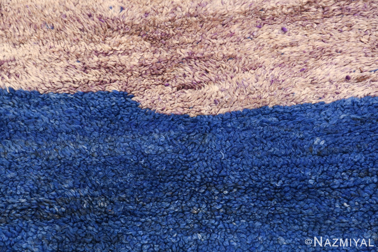 Vintage Moroccan Rug 49861 Color Division Nazmiyal