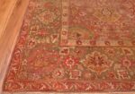 Picture of the Corner of Antique Indian Amritsar Carpet 3277