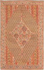Antique Persian Senneh Kilim Carpet 47278 Nazmiyal