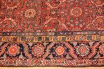 Border Large Antique Persian Farahan carpet 47201 by Nazmiyal