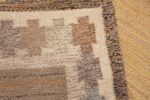 Vintage Scandinavian Rug by Ingegerd Silow 47304 Woven Knots Nazmiyal