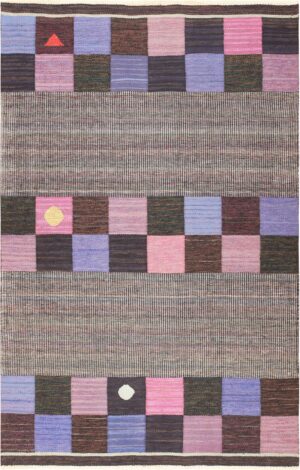 Vintage Scandinavian Swedish Carpet 47299 Nazmiyal