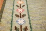 vintage swedish rug 47301 border Nazmiyl