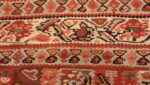 Weave detail Antique Persian Senneh Kilim rug 47278 by Nazmiyal