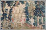 18th Century Flemish Tapestry Pastoral 47384 Nazmiyal