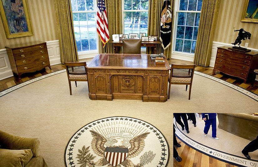 President Barack Obama Oval Office Rug President Barack Obama Oval Office Rug Nazmiyal Antique Carpets