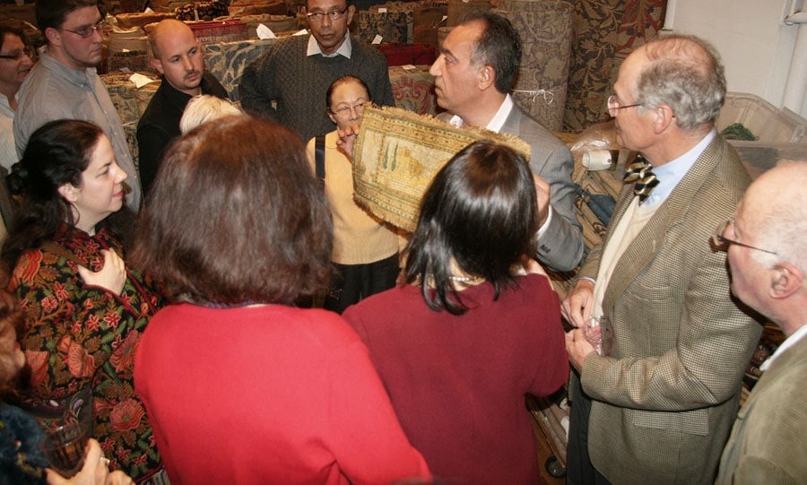 Educational Seminar About Antique Rugs Educational Seminar About Antique Rugs Nazmiyal