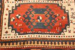 antique tribal caucasian kazak rug 47371 red Nazmiyal