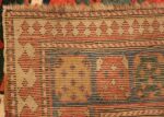 antique tribal caucasian kazak rug 47371 weave Nazmiyal
