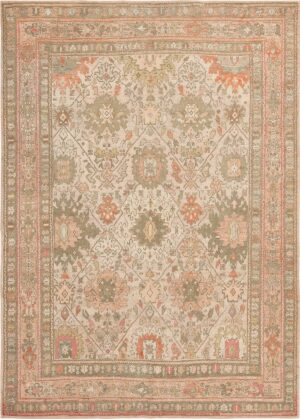 Antique Turkish Ghiordes Rug 46879 Detail/Large View