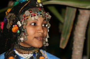 Berber Woman Picture of a Young Berber Woman by Nazmiyal