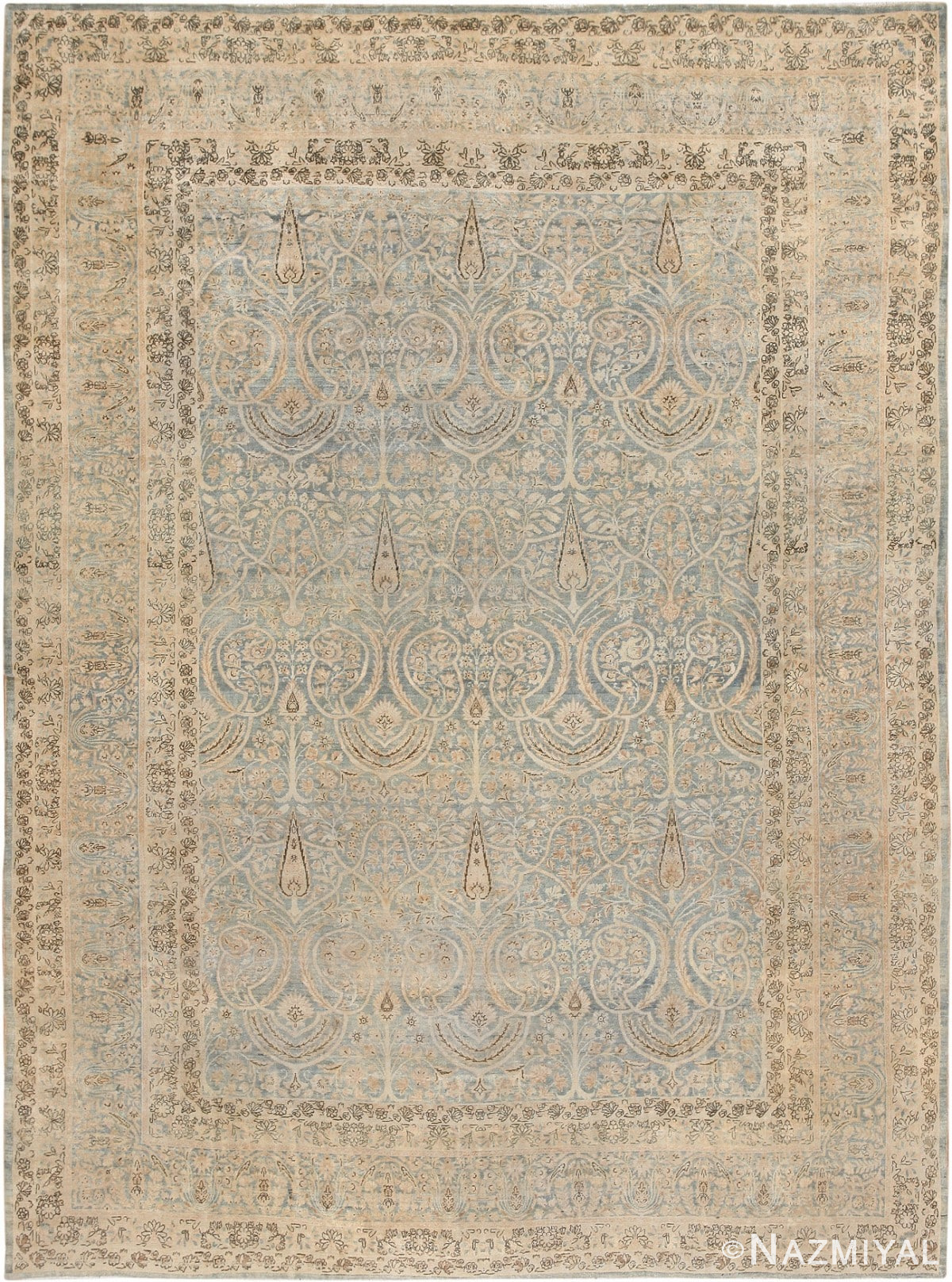 Antique Persian Kerman Carpet 46801 Nazmiyal