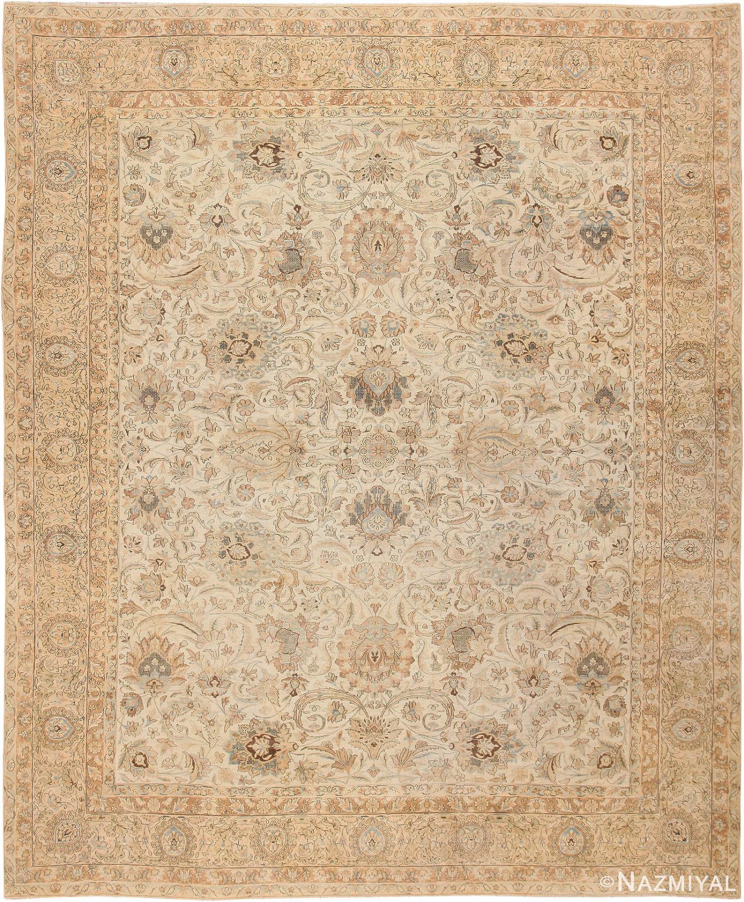 Antique Persian Kerman Rug 43418 Nazmiyal Antique Rugs