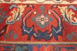 antique persian kurdish bidjar rug 47409 pink Nazmiyal
