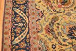 antique persian sickle leaf tabriz rug 47362 border Nazmiyal