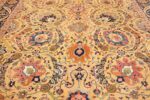 antique persian sickle leaf tabriz rug 47362 field Nazmiyal