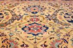antique persian sickle leaf tabriz rug 47362 golden Nazmiyal