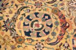 antique persian sickle leaf tabriz rug 47362 round Nazmiyal