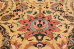 antique persian sickle leaf tabriz rug 47362 tiara Nazmiyal