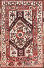 Antique Tribal Persian Kurdish Rug 47448 Detail/Large View