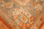 antique turkish oushak rug 47422 part Nazmiyal