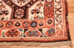 Corner Antique Persian Tribal Kurdish rug 47448 by Nazmiyal