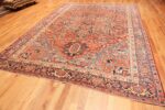 Full Antique Persian Heriz rug 47297 by Nazmiyal