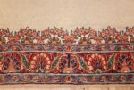 ivory gallery size vintage persian mahal carpet 47298 top Nazmiyal