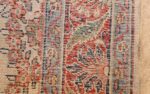 ivory gallery size vintage persian mahal carpet 47298 weave Nazmiyal