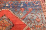 large geometric antique persian bakshaish carpet 47431 design Nazmiyal