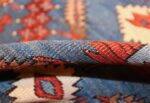 large geometric antique persian bakshaish carpet 47431 pile Nazmiyal