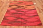 Vintage Swedish Double Sided Rug 47387 Whole Design Nazmiyal