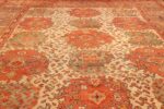 vintage turkish oushak carpet 47401 whole Nazmiyal