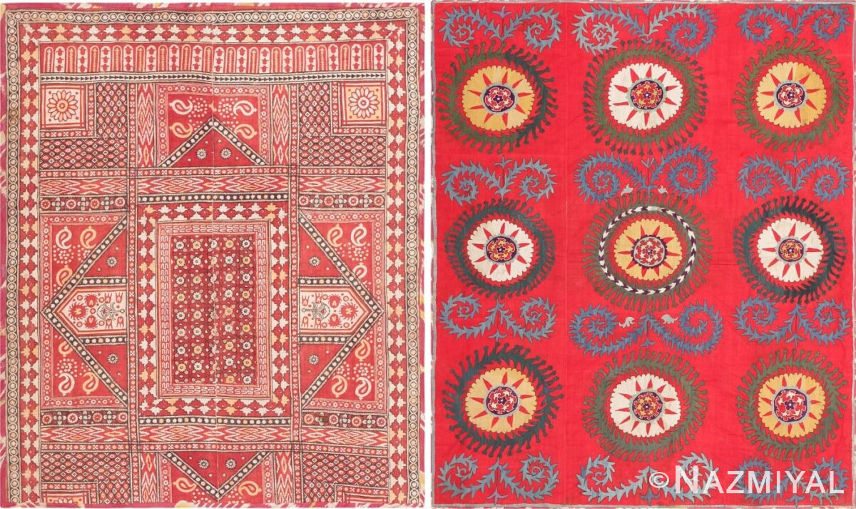 Antique Uzbek Embroidery 47395 Detail/Large View