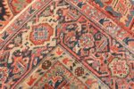 Weave detail Antique Persian Heriz rug 47297 by Nazmiyal
