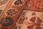 Weave detail Antique Persian Tribal Kurdish rug 47448 by Nazmiyal