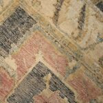 Picture of the weave of antique 17th century Persian Isfahan Carpet #44889 From Nazmiyal