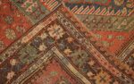 antique tribal caucasian soumak flat woven rug 46558 weave Nazmiyal
