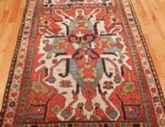 collectible tribal antique caucasian eagle kazak rug 47473 medallion Nazmiyal