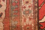 collectible tribal antique caucasian eagle kazak rug 47473 weave Nazmiyal