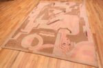 Full Vintage French Art deco carpet signed dm 47549 by Nazmiyal